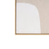 Cadenza Hand Painted Brown Floater Frame Wall Art