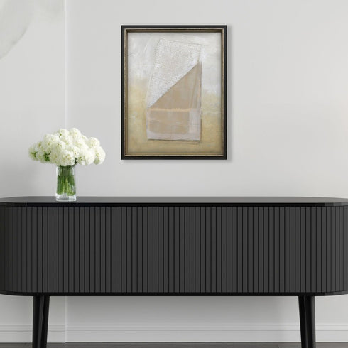 Ochre Folio I Black Framed Wall Art