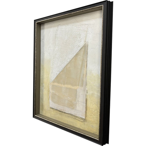 Ochre Folio I Black Framed Wall Art