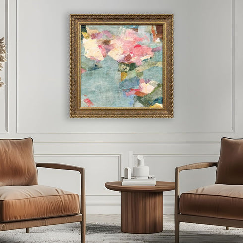 Snap Dragon Gold Framed Wall Art