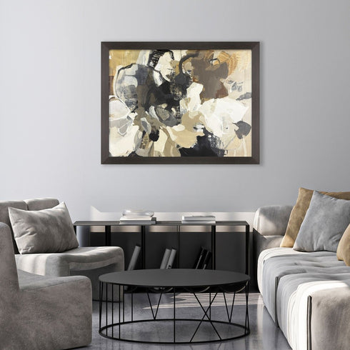 Awaken Brown Framed Wall Art