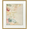Pastel River Rock I Distressed Gold Framed Wall Art
