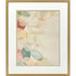 Pastel River Rock I Distressed Gold Framed Wall Art
