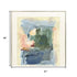 Set Of Two Palette Map II Silver Framed Wall Art