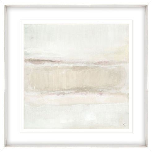 Restful Landscape II White Framed Wall Art