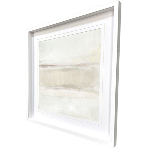 Restful Landscape II White Framed Wall Art