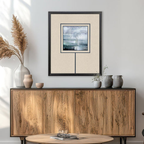 Sanctuary Bay I Black Framed Wall Art
