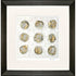 Ennead II Brown Framed Wall Art