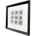 Ennead II Brown Framed Wall Art