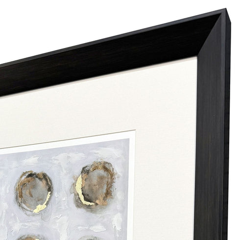 Ennead II Brown Framed Wall Art