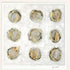 Ennead II Brown Framed Wall Art