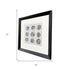 Ennead II Brown Framed Wall Art