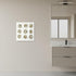 Ennead II Brown Framed Wall Art