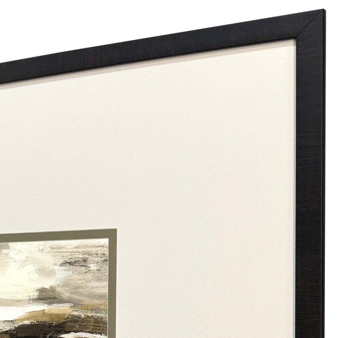 Set Of Two Cinnamon Shore Brown Framed Wall Art