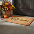 24" X 36" Natural And Brown Thanksgiving Welcome Outdoor Coir Door Mat