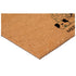 24" X 36" Brown And Black Christmas Outdoor Coir Door Mat