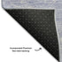 9' X 12' Lavender And Ivory Abstract Washable Area Rug With UV Protection