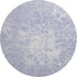 9' X 12' Lavender And Ivory Abstract Washable Area Rug With UV Protection