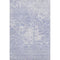 9' X 12' Lavender And Ivory Abstract Washable Area Rug With UV Protection