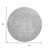 9' X 12' Silver And Gray Abstract Washable Area Rug With UV Protection