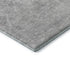 9' X 12' Silver And Gray Abstract Washable Area Rug With UV Protection