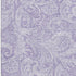 9' X 12' Lavender And Ivory Paisley Washable Area Rug With UV Protection