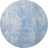 9' X 12' Blue And Ivory Abstract Washable Area Rug With UV Protection