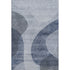 9' X 12' Blue And Ivory Geometric Washable Area Rug With UV Protection