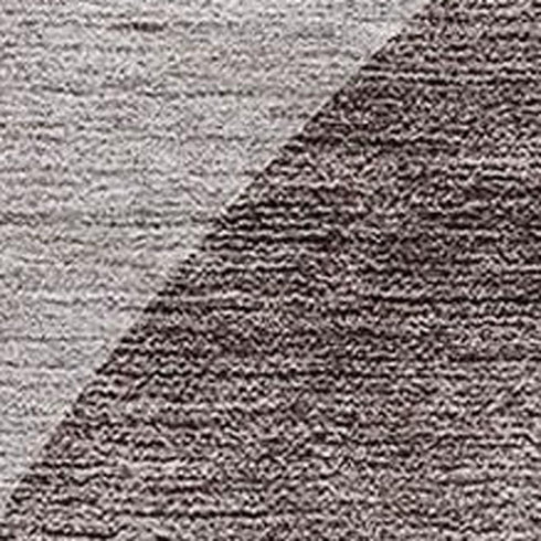 9' X 12' Coffee And Taupe Geometric Washable Area Rug With UV Protection