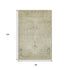 9' X 12' Beige And Brown Oriental Washable Area Rug With UV Protection