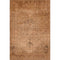 8' X 10' Copper And Brown Oriental Washable Area Rug With UV Protection