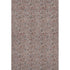 8' X 10' Copper And Gray Floral Washable Area Rug With UV Protection