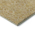 9' X 12' Gold And Wheat Floral Washable Area Rug With UV Protection