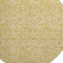 9' X 12' Gold And Wheat Floral Washable Area Rug With UV Protection