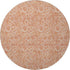 9' X 12' Salmon And Ivory Floral Washable Area Rug With UV Protection