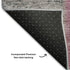 9' X 12' Copper Blue And Purple Patchwork Washable Area Rug With UV Protection