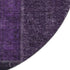 8' X 10' Eggplant Gray And Purple Patchwork Washable Area Rug With UV Protection