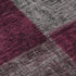 9' X 12' Merlot Gray And Burgundy Patchwork Washable Area Rug With UV Protection