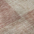 9' X 12' Blush And Beige Patchwork Washable Area Rug With UV Protection
