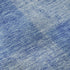 9' X 12' Denim Blue And Ivory Patchwork Washable Area Rug With UV Protection