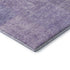 9' X 12' Lavender And Purple Patchwork Washable Area Rug With UV Protection