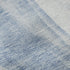 9' X 12' Blue And Ivory Abstract Washable Area Rug With UV Protection