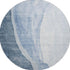 9' X 12' Blue And Ivory Abstract Washable Area Rug With UV Protection
