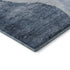 9' X 12' Blue And Ivory Abstract Washable Area Rug With UV Protection
