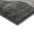 9' X 12' Charcoal And Ivory Abstract Washable Area Rug With UV Protection