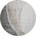 9' X 12' Charcoal And Ivory Abstract Washable Area Rug With UV Protection