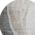 9' X 12' Charcoal And Ivory Abstract Washable Area Rug With UV Protection