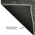 8' X 10' Gray And Ivory Abstract Washable Area Rug With UV Protection