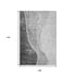 8' X 10' Gray And Ivory Abstract Washable Area Rug With UV Protection