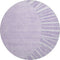9' X 12' Lavender And Ivory Abstract Washable Area Rug With UV Protection